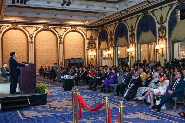 Thủ tướng gặp kiều bào tại Mỹ: 'Nước Việt Nam là một, dân tộc Việt Nam là một' - 7