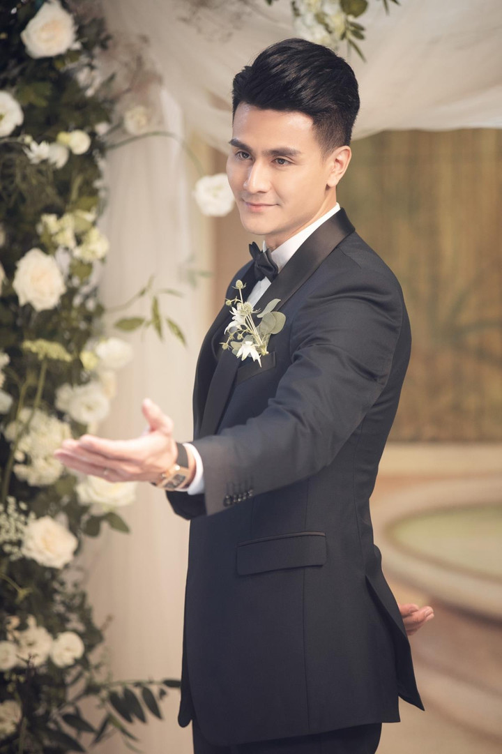 Ảnh cưới của Phương Oanh và người mẫu Vĩnh Thuỵ khiến fan bất ngờ - 2