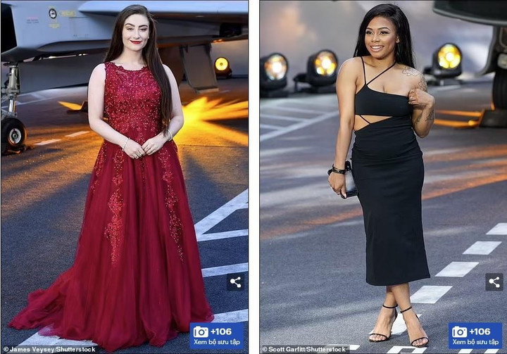 Nữ diễn viên Amber Doig-Thorne và Deborah Salumu.