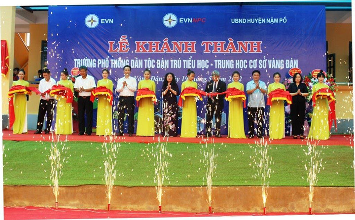 Khánh thành Trường Phổ thông Dân tộc bán trú Tiểu học - THCS xã Vàng Đán - 1