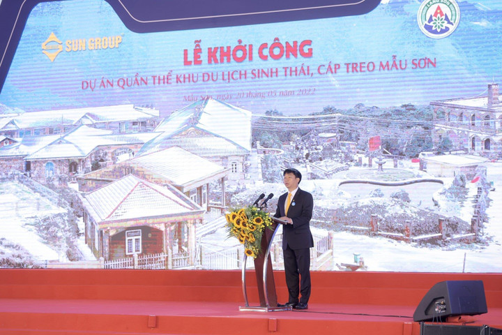 Sun Group khởi công dự án Quần thể khu du lịch sinh thái, cáp treo Mẫu Sơn - 6