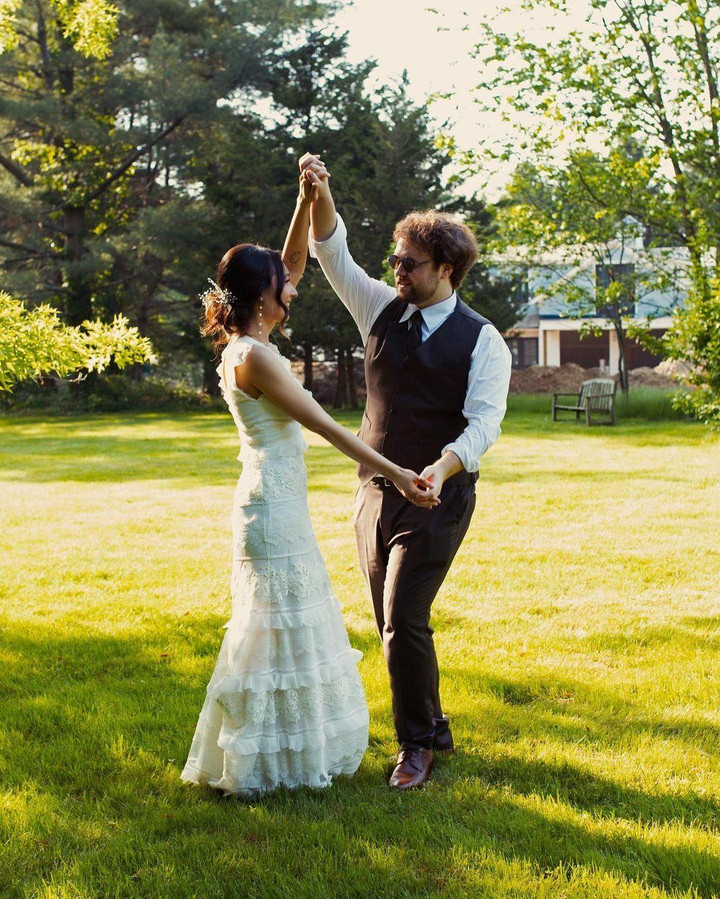 Anna Trương khiêu vũ cùng bố Anh Quân trong ngày cưới - 4