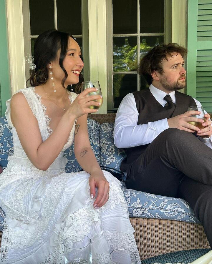 Anna Trương khiêu vũ cùng bố Anh Quân trong ngày cưới - 6