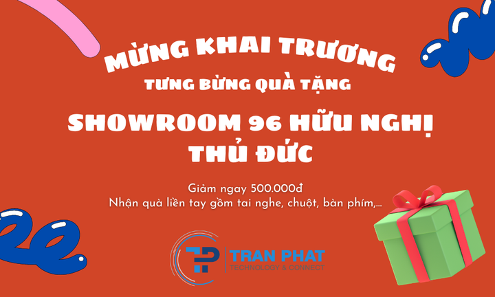 Ngập tràn khuyến mãi mừng khai trương showroom của Laptop Trần Phát - 1