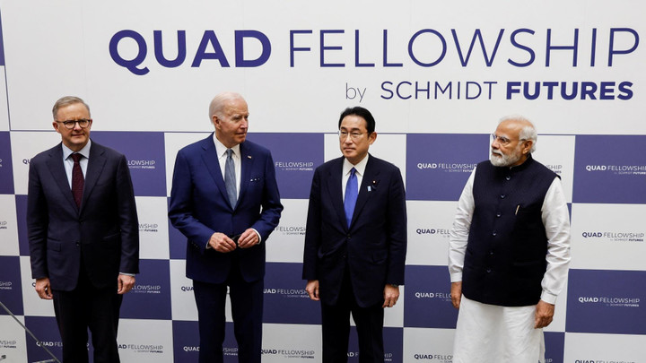 Nga, Trung Quốc tập trận ngay thời điểm lãnh đạo Bộ tứ kim cương nhóm họp - 1