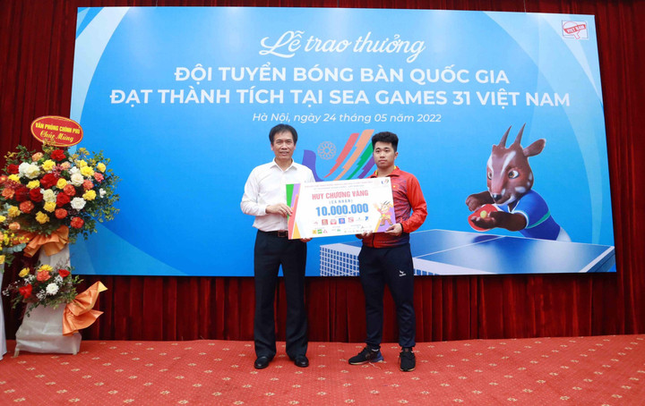 Vinh danh tấm HCV SEA Games sau 19 năm của bóng bàn Việt Nam - 1
