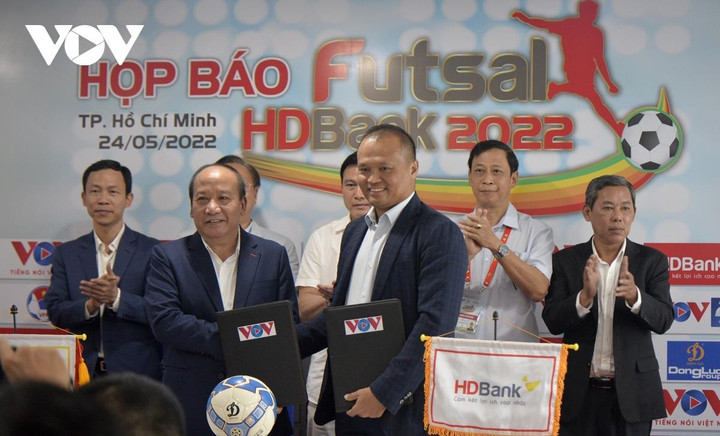 Họp báo công bố giải Futsal HDBank VĐQG và Cúp Quốc gia 2022 - 1