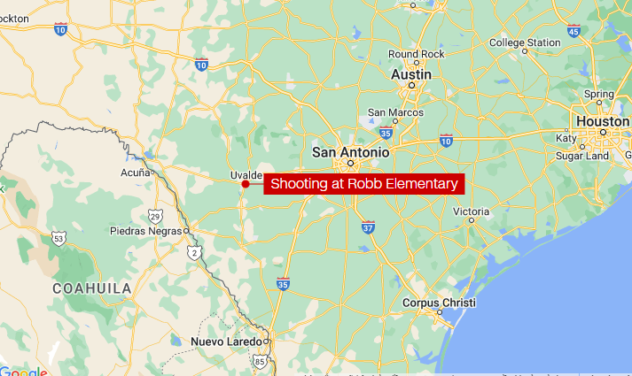 Ảnh: Hiện trường vụ xả súng đẫm máu khiến 21 người chết ở Mỹ - 4