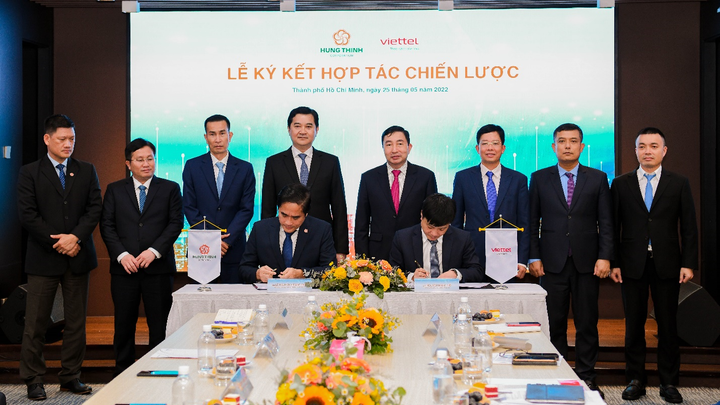 Tập đoàn Hưng Thịnh ký kết hợp tác chiến lược với Tập đoàn Viettel - 1