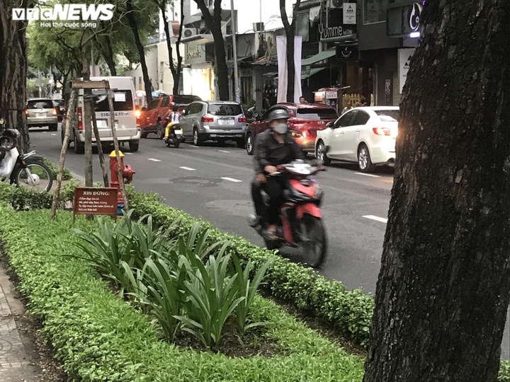 Bất chấp biển cấm, người dân vẫn đi ngược chiều gần khu vực cầu Thủ Thiêm 2 - 7