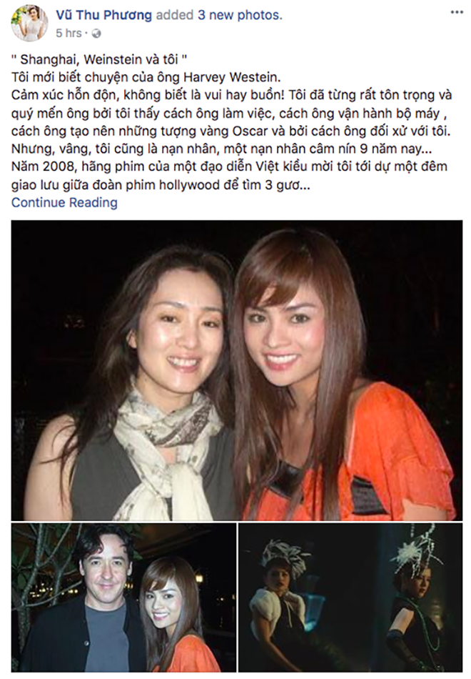 Vũ Thu Phương bật khóc khi nhắc lại quá khứ bị 'ông trùm' Hollywood quấy rối - 2