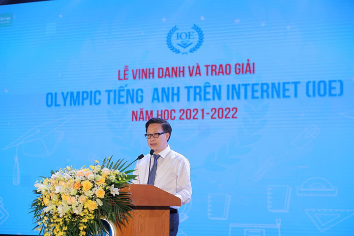 Lễ Vinh danh và Trao giải Olympic tiếng Anh trên Internet năm học 2021 - 2022 - 2