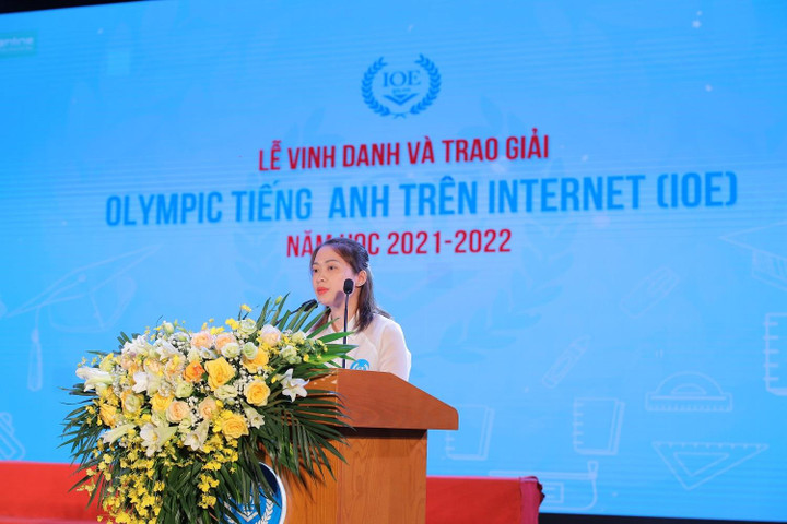 Lễ Vinh danh và Trao giải Olympic tiếng Anh trên Internet năm học 2021 - 2022 - 3
