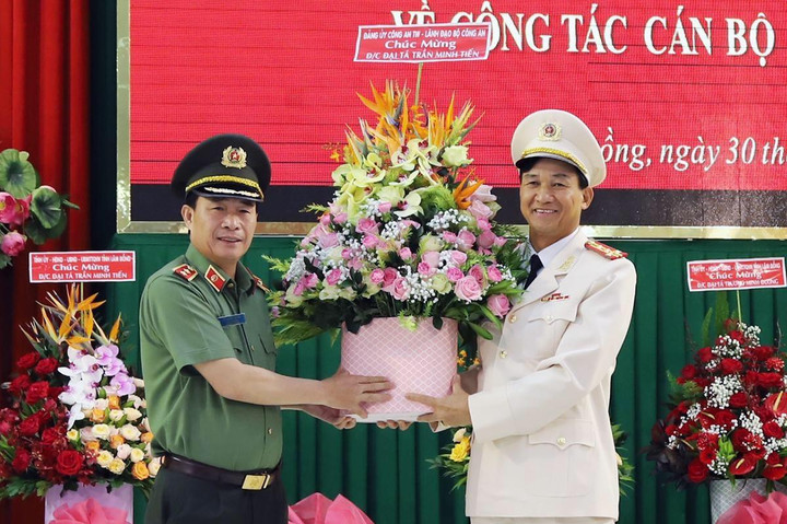 Đại tá Trần Minh Tiến làm Giám đốc Công an tỉnh Nam Định - 1