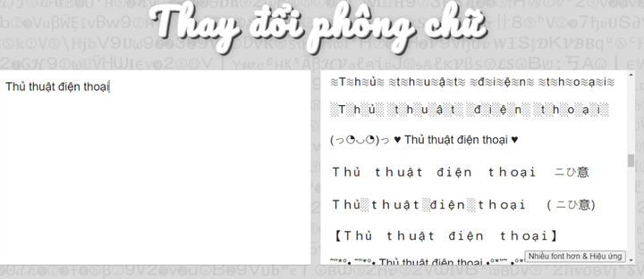 6 cách đổi font chữ Facebook siêu độc và không đụng hàng - 5
