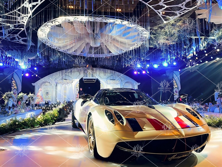 Phong Design - nhà thiết kế vẽ nên khung cảnh tiệc cưới tinh khôi, đẹp đẽ - 4