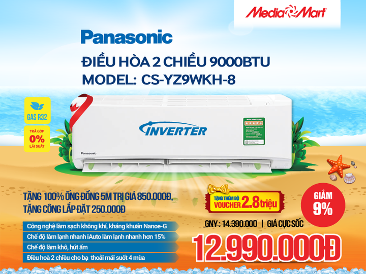 Top 5 điều hoà Panasonic bán chạy đáng mua nhất hiện nay - 4
