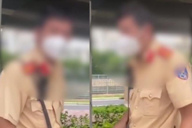 Xác minh clip CSGT lấy người vi phạm 1 triệu đồng ở TP.HCM - 1