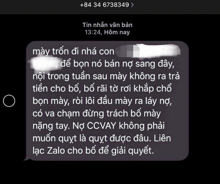 Nhiều sinh viên ở Cần Thơ bỗng dưng mắc nợ, bị đe dọa khủng bố - 2