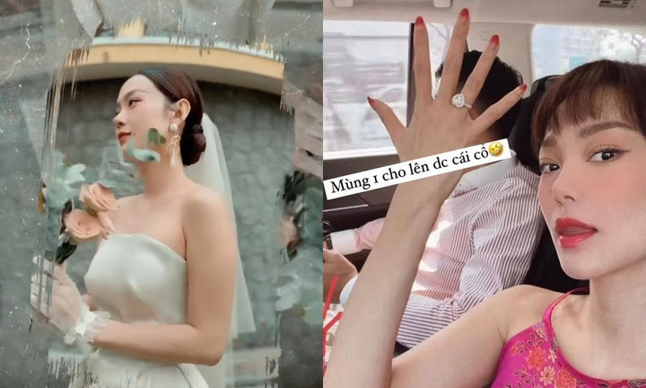 'Cô dâu tháng 6' Minh Hằng rạng ngời hạnh phúc, tất bật chuẩn bị cho đám cưới - 3