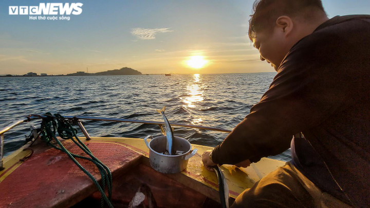 Ảnh: Nghề câu mực của ngư dân Hà Tĩnh ‘sống khỏe’ giữa lúc xăng dầu tăng kỷ lục - 11