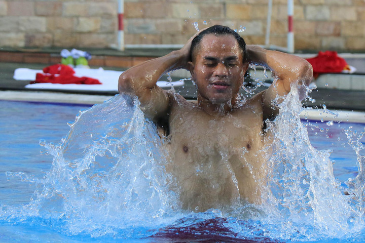 Ngắm dàn 'nam thần' U23 Việt Nam khoe thân hình 6 múi - 7