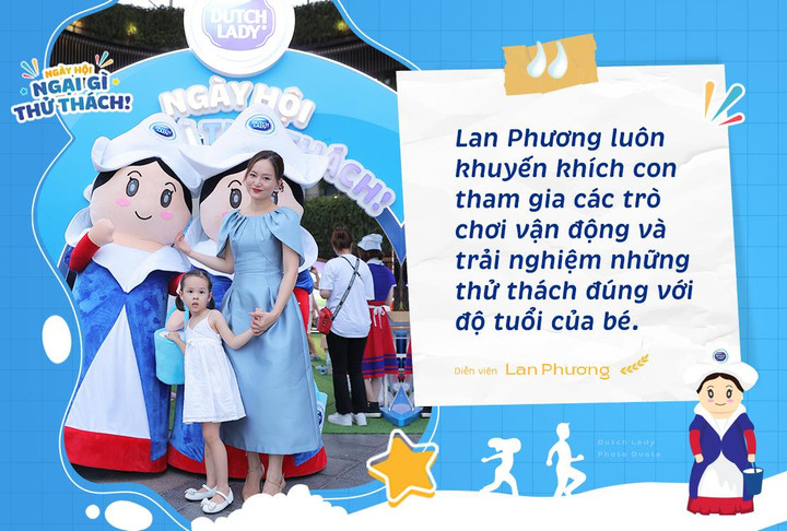 Diễn viên Lan Phương cùng con vượt thử thách tại Aeon Long Biên, Hà Nội - 1