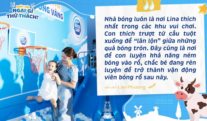 Diễn viên Lan Phương cùng con vượt thử thách tại Aeon Long Biên, Hà Nội - 3