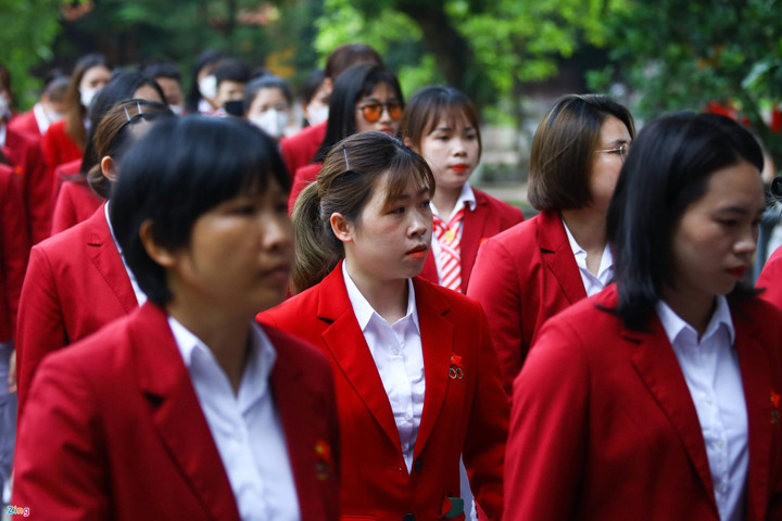 Huỳnh Như và các nữ VĐV Việt Nam mang tinh thần Hai Bà Trưng đến World Cup - 1