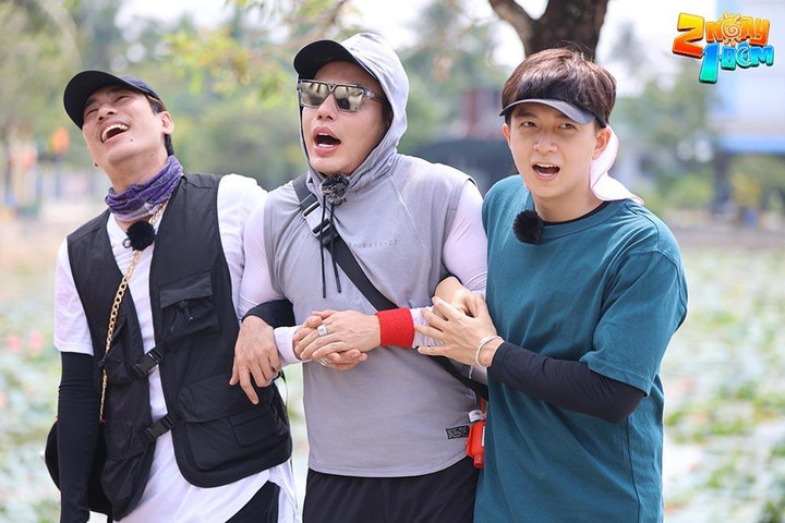 Trường Giang, Kiều Minh Tuấn quậy tưng bừng trong '2 ngày 1 đêm' - 3