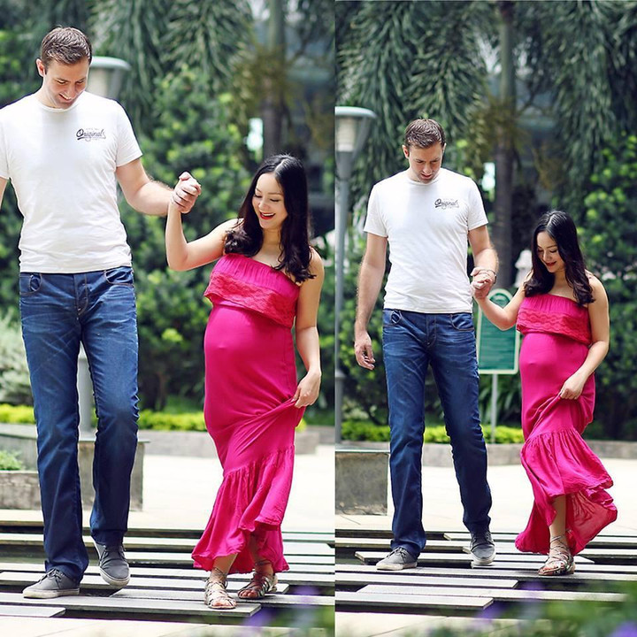 Ảnh: Lan Phương bỗng hóa 'tí hon' khi đứng cạnh chồng Tây cao hơn 2m - 5