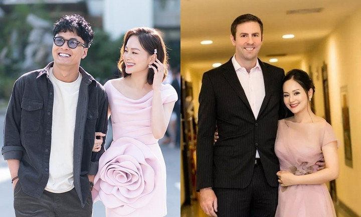 Ảnh: Lan Phương bỗng hóa 'tí hon' khi đứng cạnh chồng Tây cao hơn 2m - 2