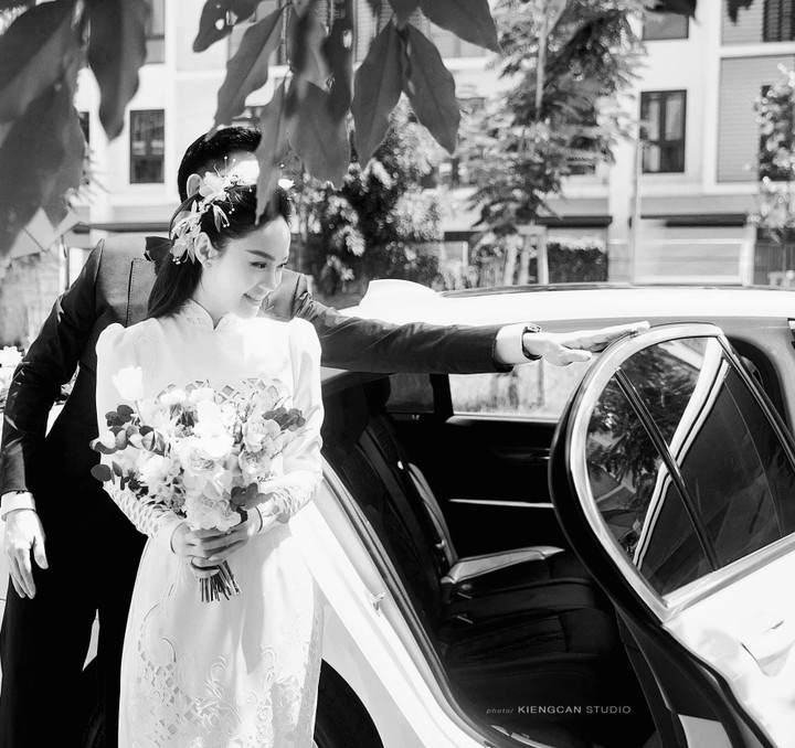 Thêm loạt ảnh vu quy của Minh Hằng: Ông xã không rõ mặt vẫn được khen trẻ đẹp - 4