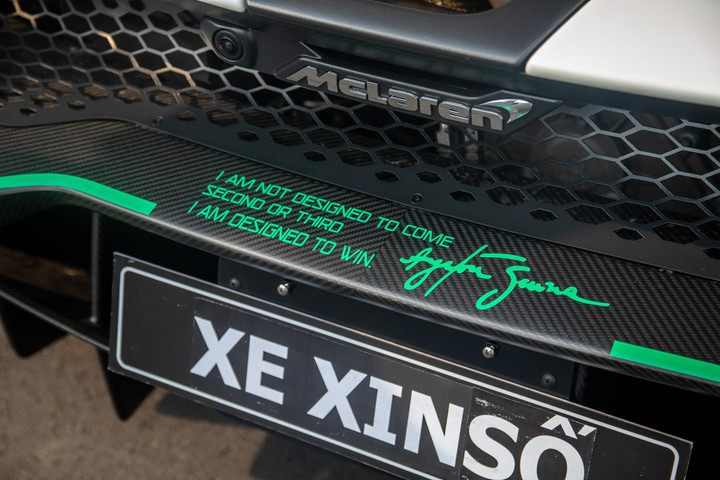 Ảnh: Chiếc McLaren Senna thứ hai tại Việt Nam lần đầu lăn bánh trên phố - 8