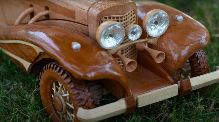 Chiêm ngưỡng Mercedes-Benz 500 K Special Roadster bằng gỗ cực tinh xảo - 4