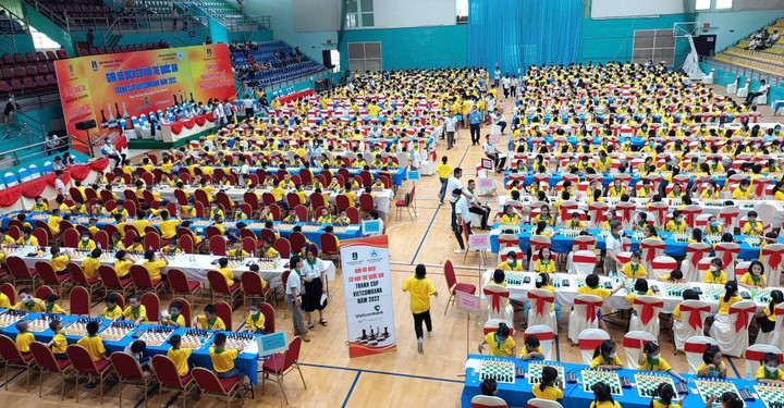 Giải cờ vua trẻ Quốc gia 2022: TP.HCM nhất toàn đoàn - 1