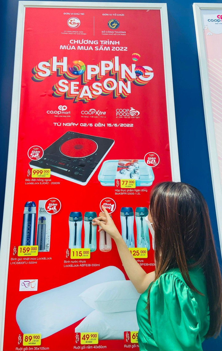 Co.opmart và Co.opXtra giảm giá nhiều mặt hàng hưởng ứng Mùa mua sắm 2022 - 1