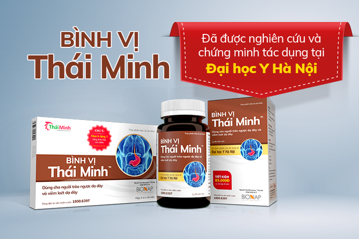 Bình Vị Thái Minh đã được Đại học Y Hà Nội chứng minh hiệu quả - 1