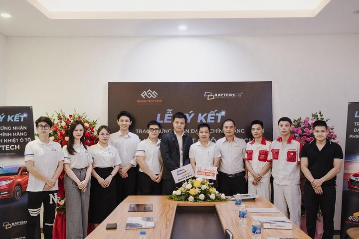 Honda Ô tô Ninh Bình trở thành đại lý phân phối chính hãng của Raytech Việt Nam - 1