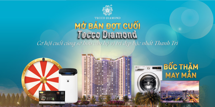 Mở bán Tecco Diamond: Cơ hội cuối cùng sở hữu quỹ căn đẹp giá tốt - 1