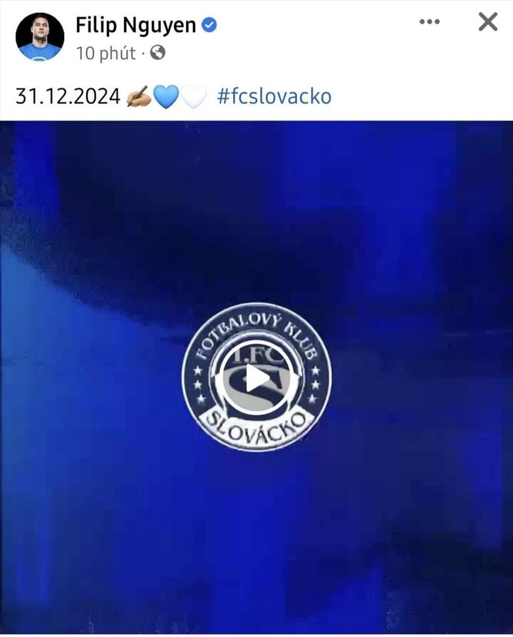 Filip Nguyễn ký hợp đồng với CLB Séc, không về Việt Nam thi đấu - 1