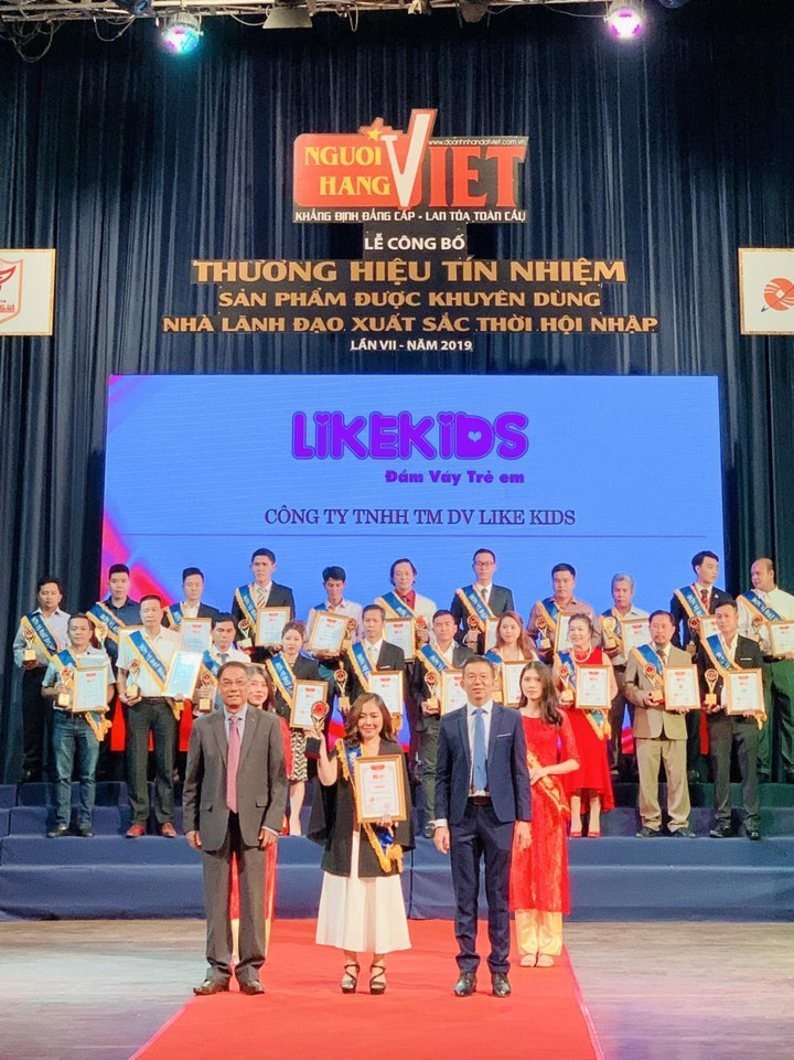 LIKEKIDS được bầu chọn là thương hiệu tín nhiệm, sản phẩm được khuyên dùng - 1