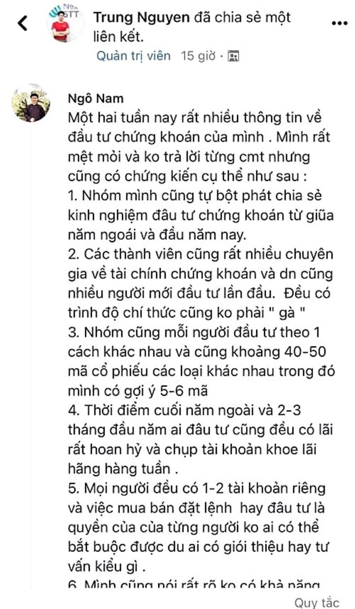 Tài khoản mang tên Ngô Nam lên tiếng, phóng viên Báo Công Thương bị đe dọa - 3