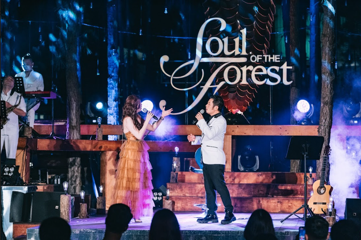 Bằng Kiều phiêu hết mình khi lần đầu hát trong rừng thông - 4