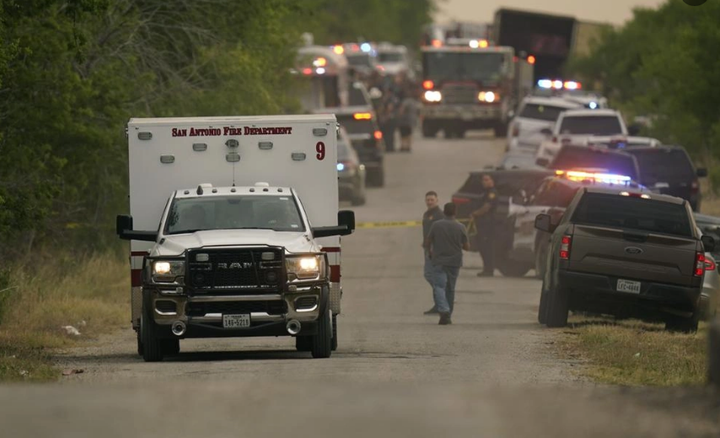 Hiện trường vụ 46 thi thể di dân trong xe tải ở Mỹ - 7