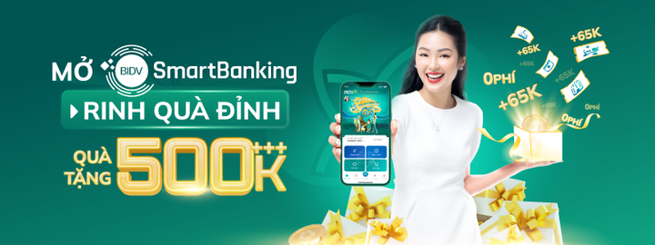 Rinh quà lớn khi đăng ký BIDV SmartBanking - 1