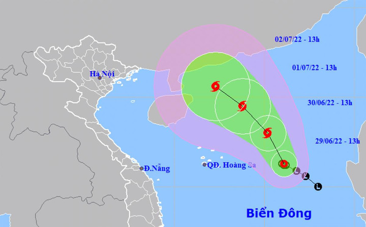 Áp thấp nhiệt đới diễn biến phức tạp, hướng di chuyển rất rộng - 1