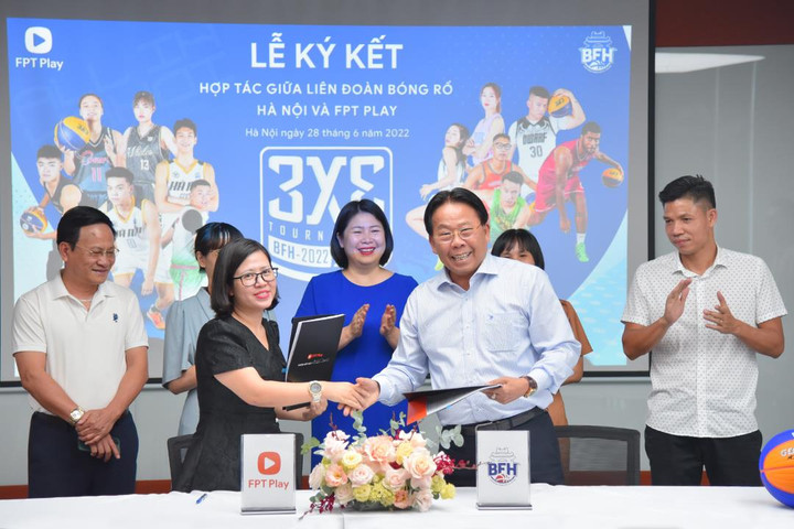 FPT Play hợp tác Liên đoàn Bóng rổ Hà Nội - 1