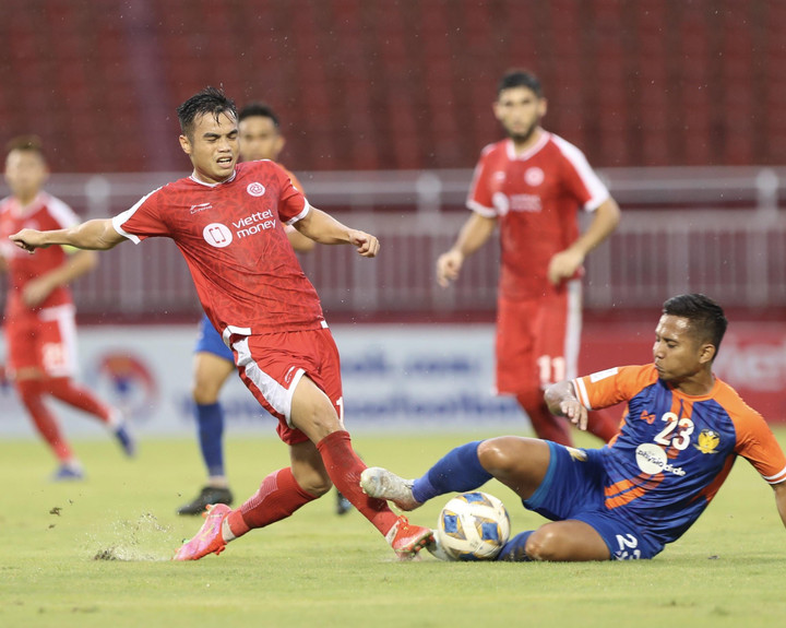 Đánh bại đội bóng Singapore, Viettel vượt qua vòng bảng AFC Cup - 1