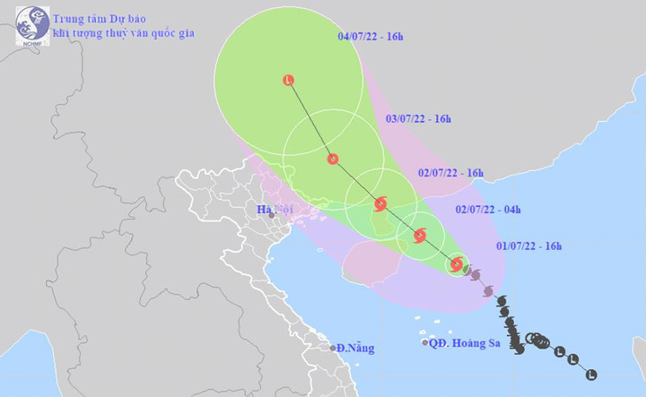 3 điều kiện thuận lợi khiến bão số 1 tăng cấp nhanh - 1